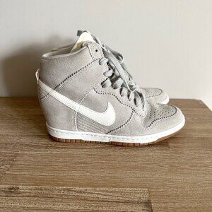 Nike Dunk Sky Hi Pale Grey Womens Size 7.5 US Wedge